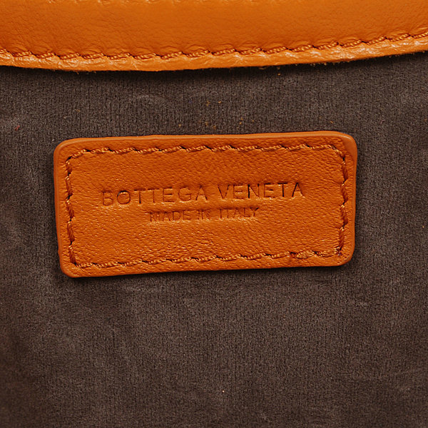 Bottega Veneta intrecciato nappa roma tote BV13015 on sale orange - Click Image to Close